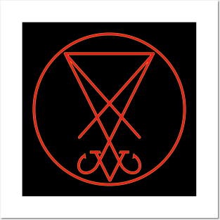 Sigil of Lucifer Posters and Art